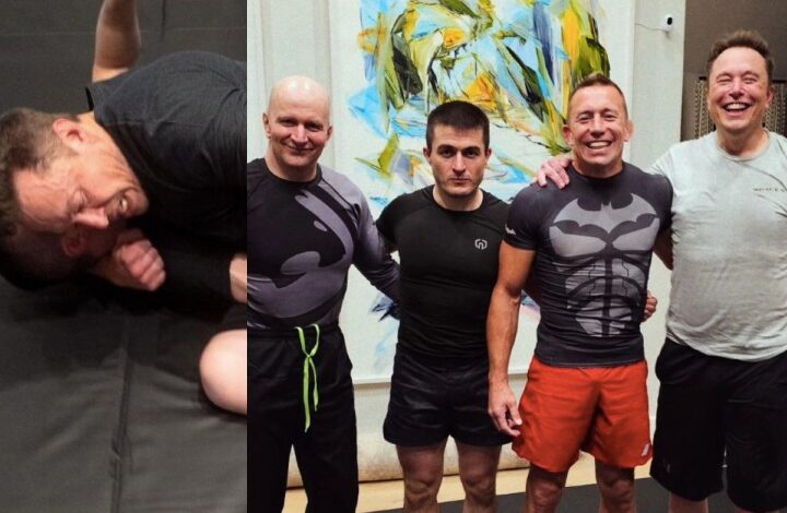 Elon Musk Started Training Jiu-Jitsu with Danaher, GSP & Lex Fridman
