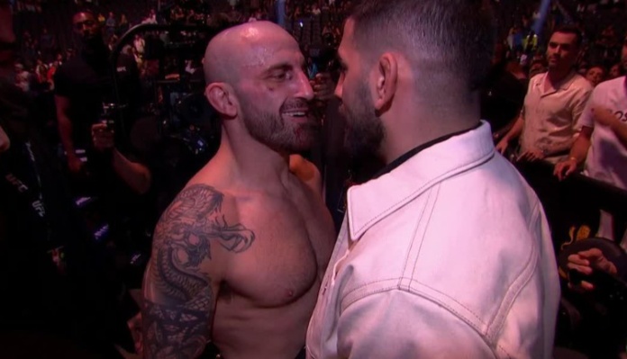 Alexandre Volkanovski et Ilia Topuria.