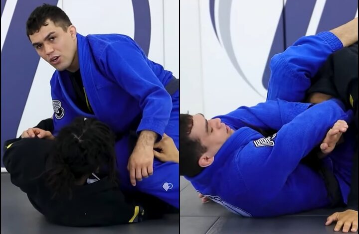 This Loop Choke Setup Is A Fantastic Counter To The Deep Half Guard