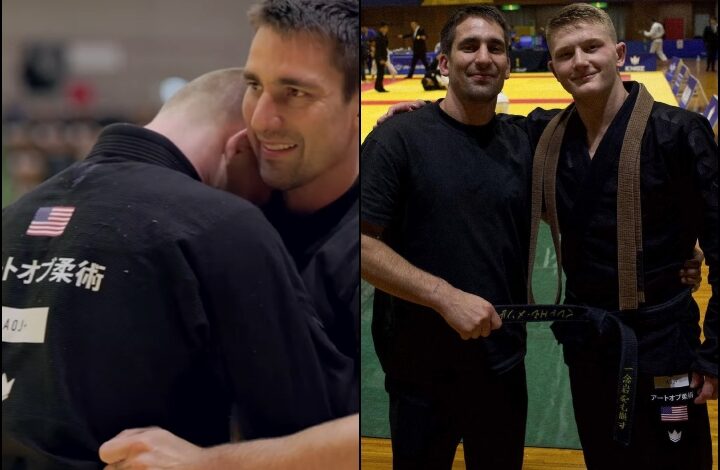 Cole Abate Promoted To BJJ Black Belt By Guilherme Mendes