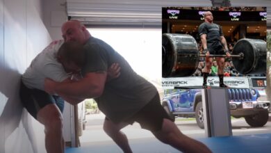 2023 Strongman World Champion Grapples with UFC Vet Pat Barry