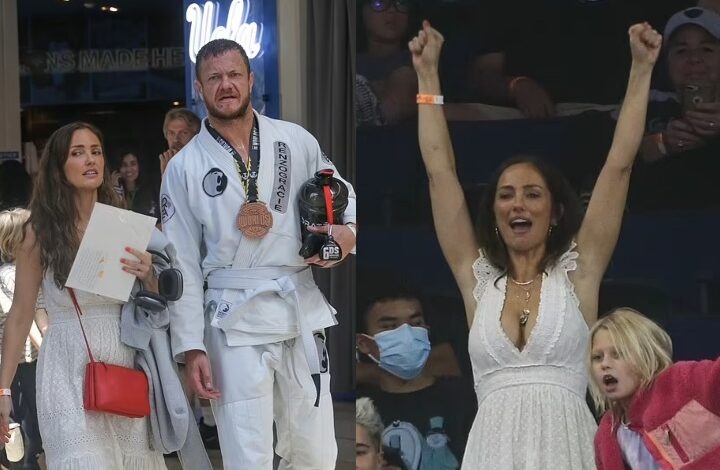 Imagine Dragons’ Lead Singer Dan Reynolds Competes in BJJ Supported by Girlfriend Minka Kelly