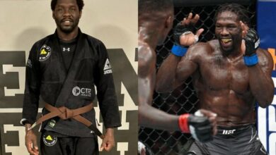 UFC Veteran Jared Cannonier Earns Brazilian Jiu-Jitsu Brown Belt