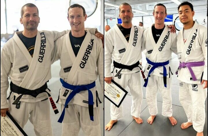 Mark Zuckerberg Promoted To BJJ Blue Belt