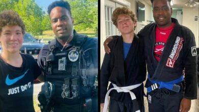Police Officer, A Kid, & Jiu-Jitsu: A Heartwarming Story