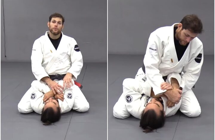 Roger Gracie Shows A Great Wrist Lock Setup From Mount