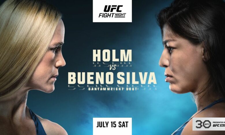 UFC Vegas 77, Holm, Silva, UFC