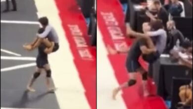 [WATCH] BJJ Competitor Slams Opponent Through Table On Purpose – Gets DQ’d