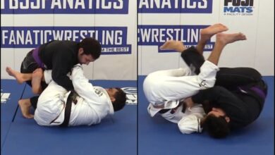 Lucas Leite Shows A “Horse Kick Sweep” From Half Guard