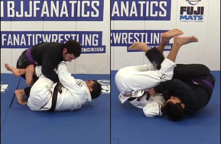 Lucas Leite Shows A “Horse Kick Sweep” From Half Guard