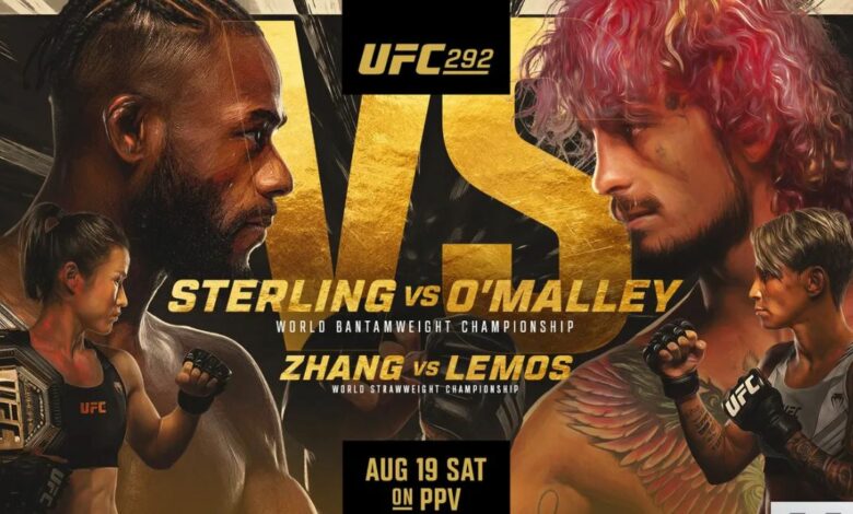 UFC 292, Aljamain Sterling, Sean O'Malley, Results, UFC, Zhang Weili