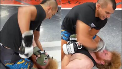 [WATCH] Jewish MMA Fighter Beats Up White Supremacist During Sparring Session