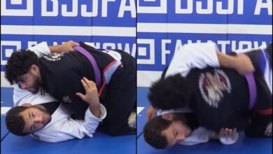 Rayron Gracie Has A Unique Side Control Hook Sweep