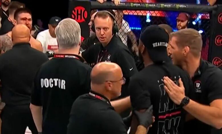 Johnny Eblen, Leon Edwards, Fabian Edwards, Bellator 299, Results