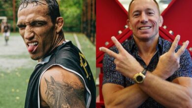 Charles Oliveira Open To Grappling Match Against GSP: “It’d Be A Huge Honor”