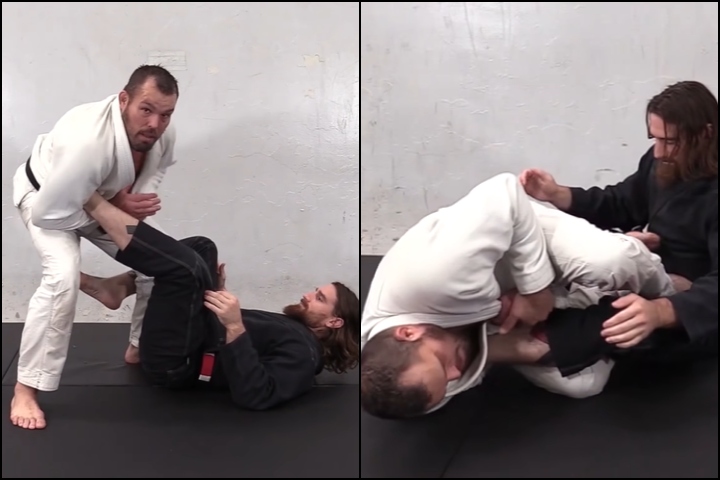 Dean Lister montre la bonne façon de configurer un verrou de cheville droit (debout)