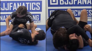 Gianni Grippo Has A Great Arm Triangle Entry From Leg Drag