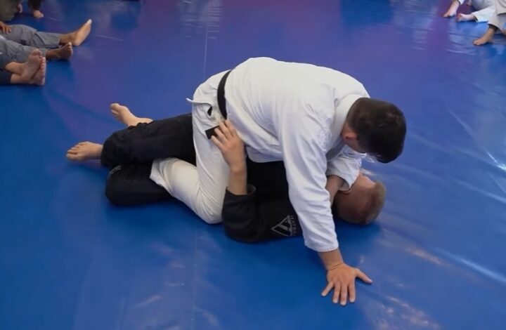 Henry Akins Shows How To Transition To Mount From Half Guard