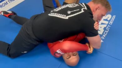 Josh Barnett Shows An Excruciating Arm Lock Setup: “The Short Arm Scissor”