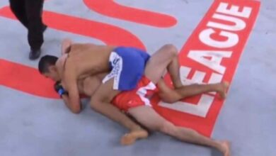 WATCH: MMA Fighter Finishes Rare Ezekiel Submission from the Bottom