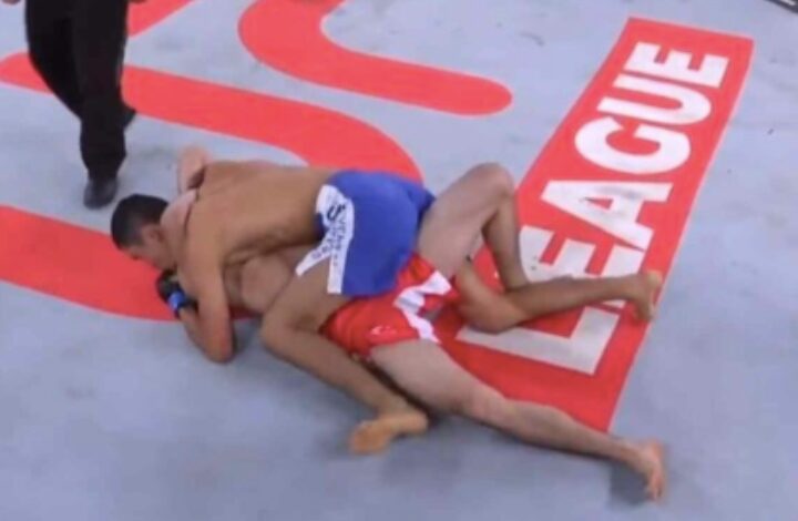 WATCH: MMA Fighter Finishes Rare Ezekiel Submission from the Bottom