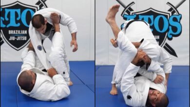 Here’s How To Do The Perfect Triangle Choke (Even If You Have Short Legs)