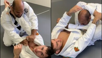 Giancarlo Bodoni Has An Awesome Triangle Choke Setup From Closed Guard