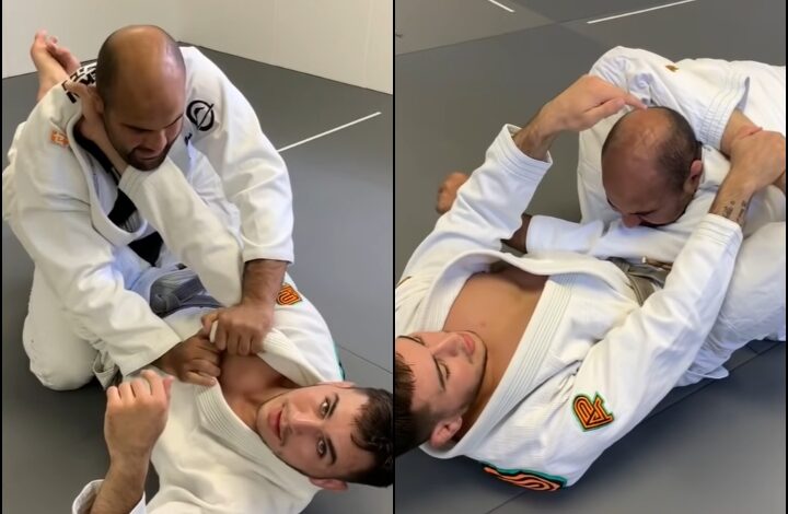 Giancarlo Bodoni Has An Awesome Triangle Choke Setup From Closed Guard