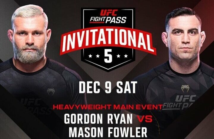 UFC Fight Pass Invitational 5: Gordon Ryan vs Mason Fowler Announced