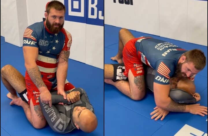 Gordon Ryan Shows The Best Way To Control Mount In Jiu-Jitsu