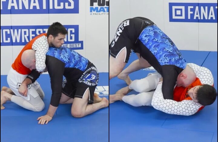 John Danaher Shows A Phenomenal Arm-In Guillotine Choke Escape