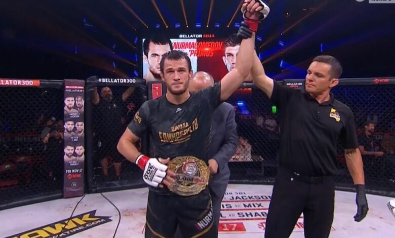 Usman Nurmagomedov, Bellator 300, Bellator, MMA
