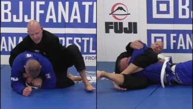 Luke Harris Shows A Vicious Triangle Choke Setup Against Turtle