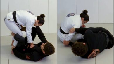 Mikey Musumeci Shows A Kimura From De La Riva Sweep