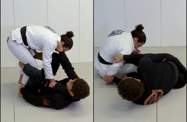 Mikey Musumeci Shows A Kimura From De La Riva Sweep