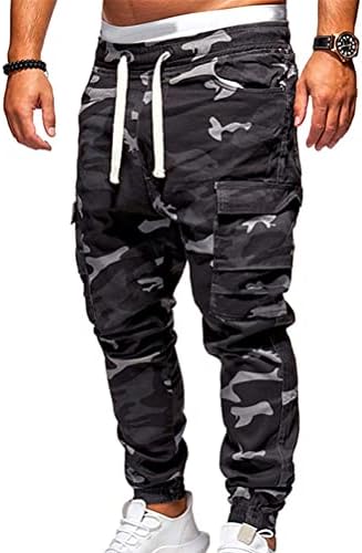 Pantalon Cargo Camouflage Homme Pour Le Sport Et Les Loisirs Avec