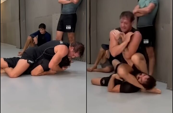 [WATCH] Conor McGregor Shows Slick BJJ Skills – RNC & Armbar Setup