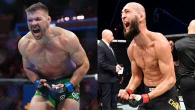 Dricus Du Plessis and Khamzat Chimaev