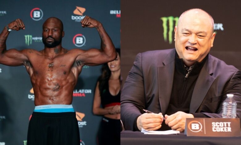 King Mo and Scott Coker