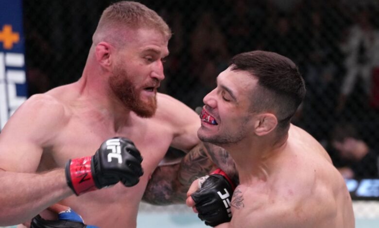 Jan Blachowicz and Aleksandar Rakic