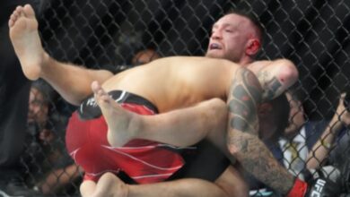 Conor McGregor Reveals Why He Went For The Guillotine In Match vs Dustin Poirier: “My Leg…”