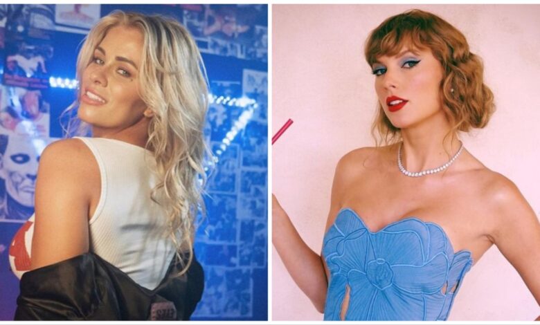 Paige VanZant and Taylor Swift