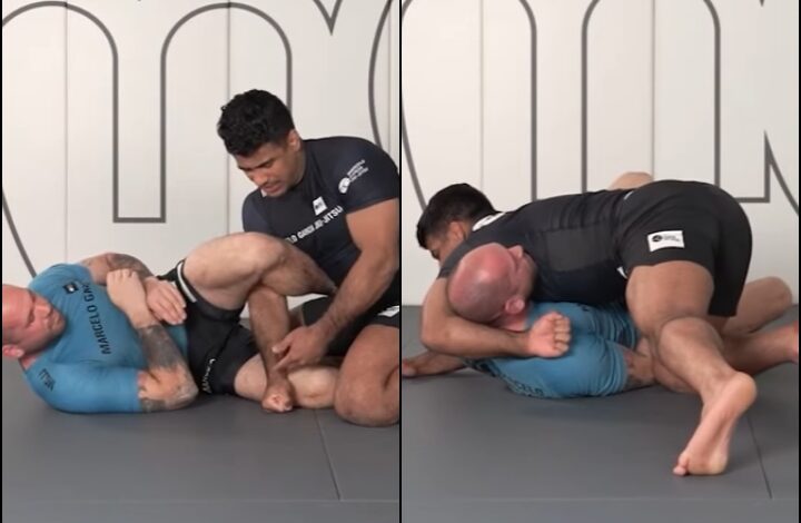 Here’s How To Pass High Knee Shield To North South Choke