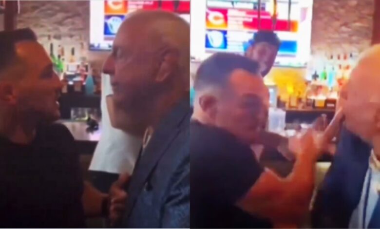 Michael Chandler and Ric Flair
