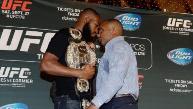 Jon Jones and Daniel Cormier