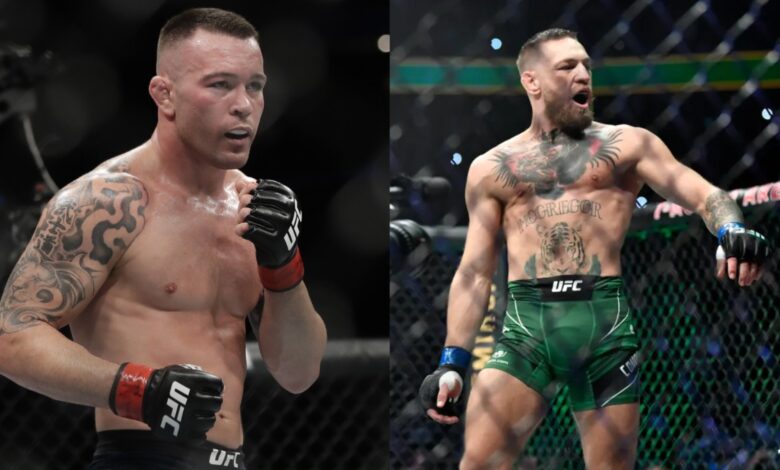 Colby Covington and Conor McGregor