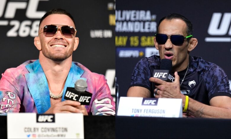 Colby Covington and Tony Ferguson