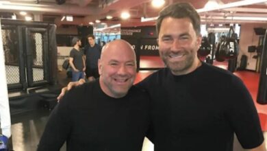 Eddie Hearn, Dana White, UFC