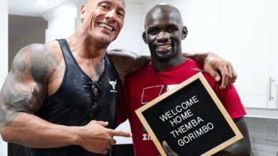 Inspired By The Rock, UFC Fighter Themba Gorimbo Aims To Pay Forward His “Head Start” In Life