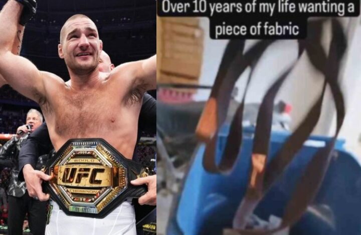 Sean Strickland Throws His BJJ Black Belt in the Trash: ‘Wasted 10 years of My Life Wanting a Piece of Fabric’